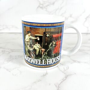 Maxwell House Coffee Collector's Mug The Snowy Morning Houston Harvest Item 31